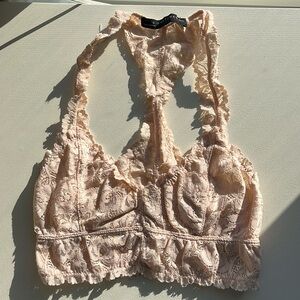 Racerback lace bralette